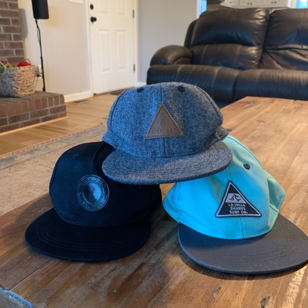 Kids' Tri-Color Hat Set by Unknown Brand